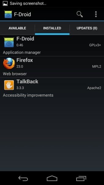 F-Droid screenshot
