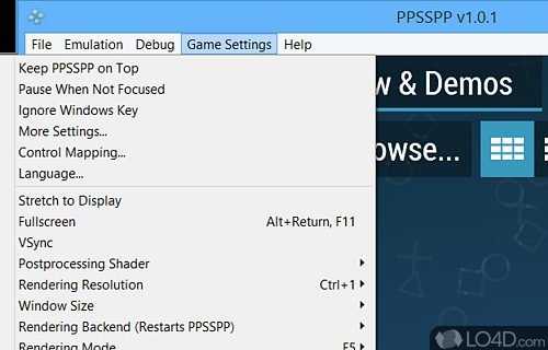 PPSSPP (PSP Emulator) screenshot
