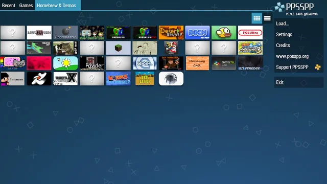 PPSSPP for Android screenshot