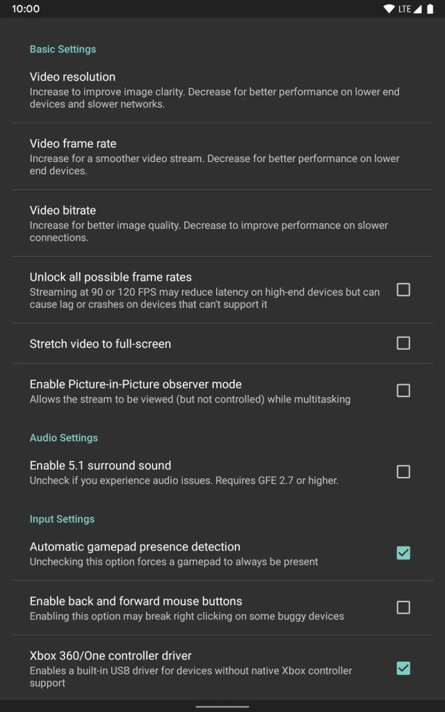 Moonlight Game Streaming for Android screenshot