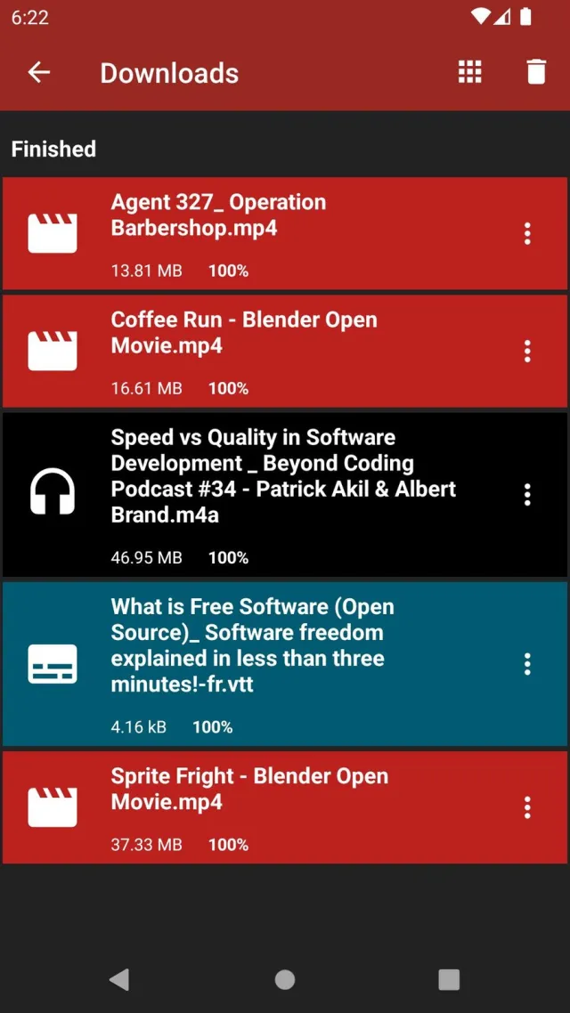 NewPipe screenshot