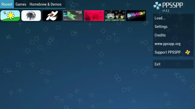 PPSSPP for Android screenshot