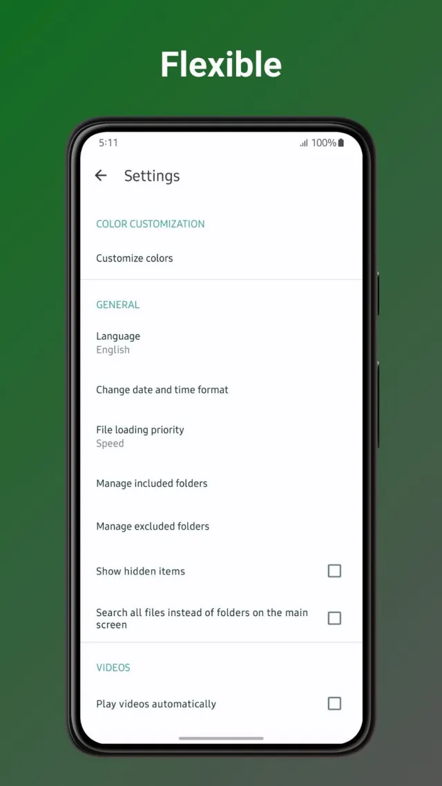 Fossify Gallery screenshot
