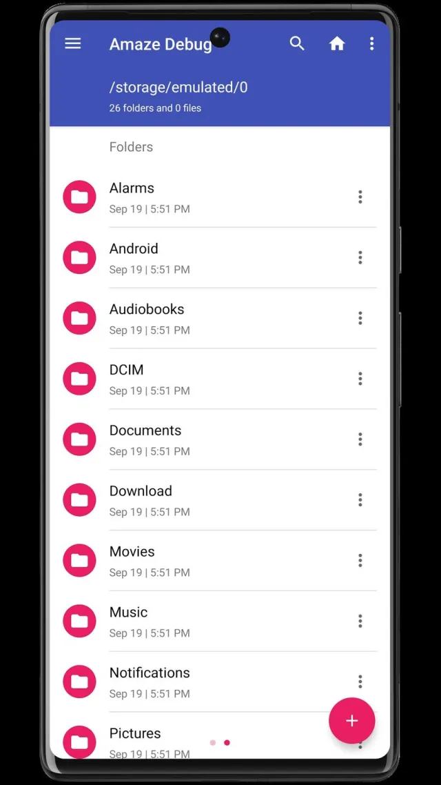 Amaze File Manager screenshot