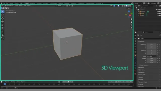 Blender screenshot