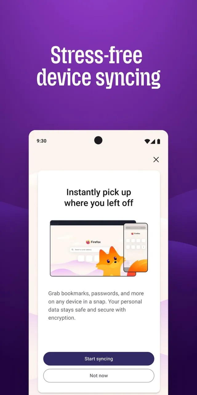 Firefox for Android screenshot
