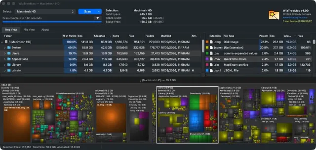 WizTree screenshot
