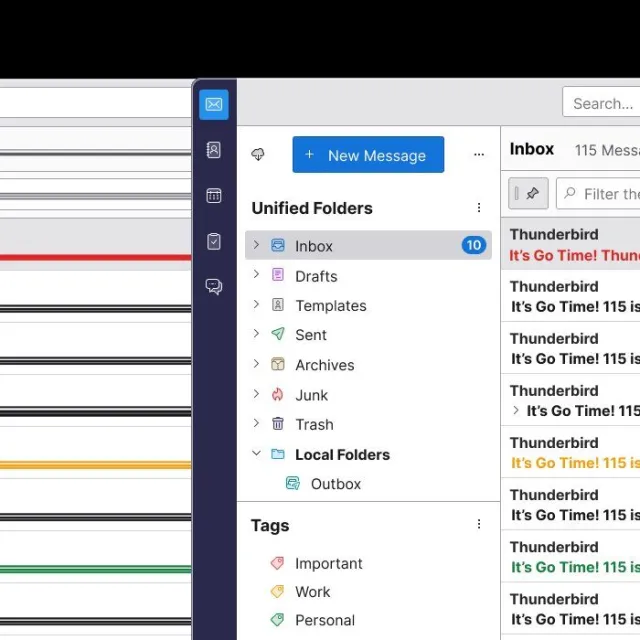 Mozilla Thunderbird screenshot