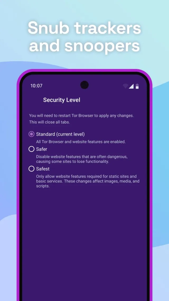 Tor Browser for Android screenshot