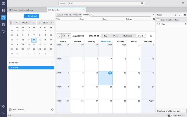 Mozilla Thunderbird screenshot